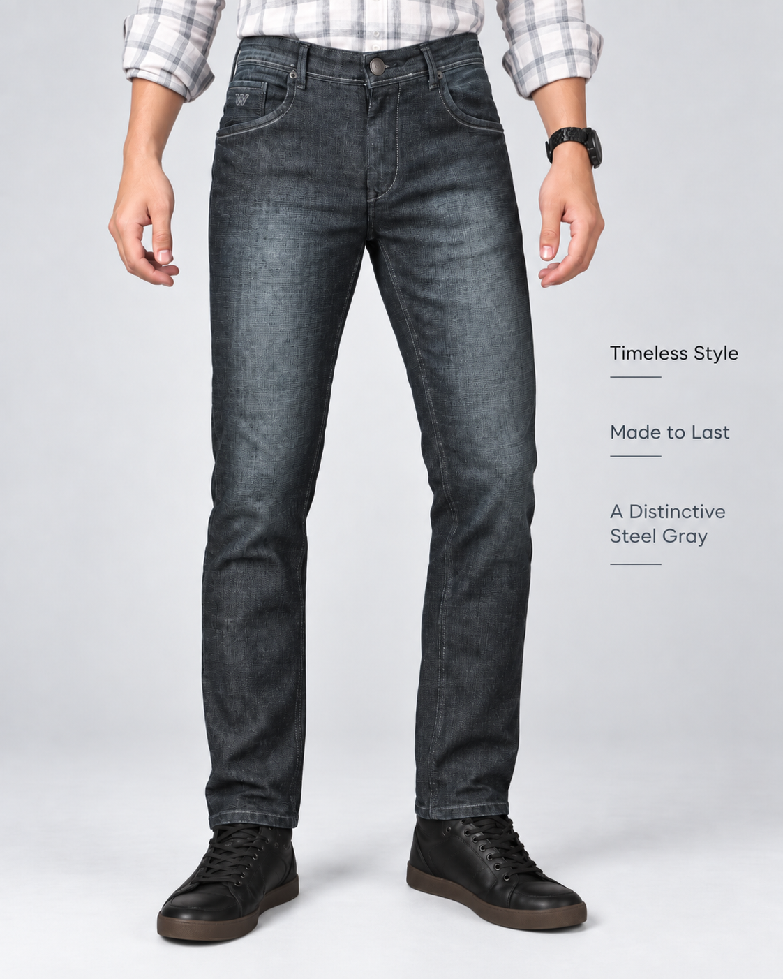 W-510 — Steel Grey Slim