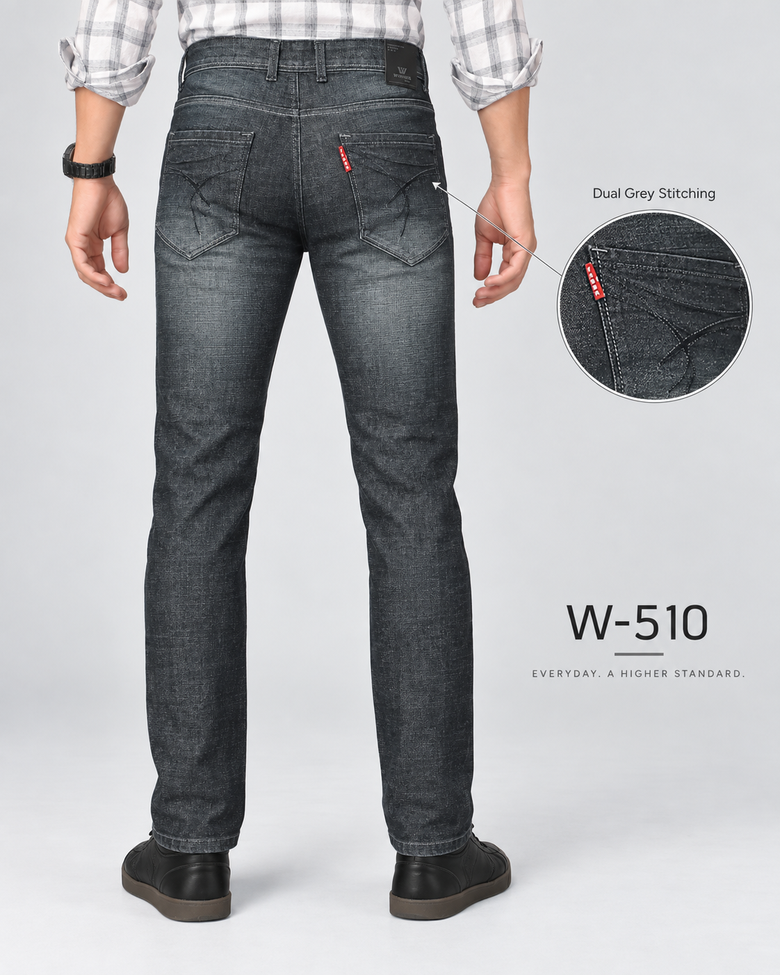 W-510 — Steel Grey Slim - Image 4